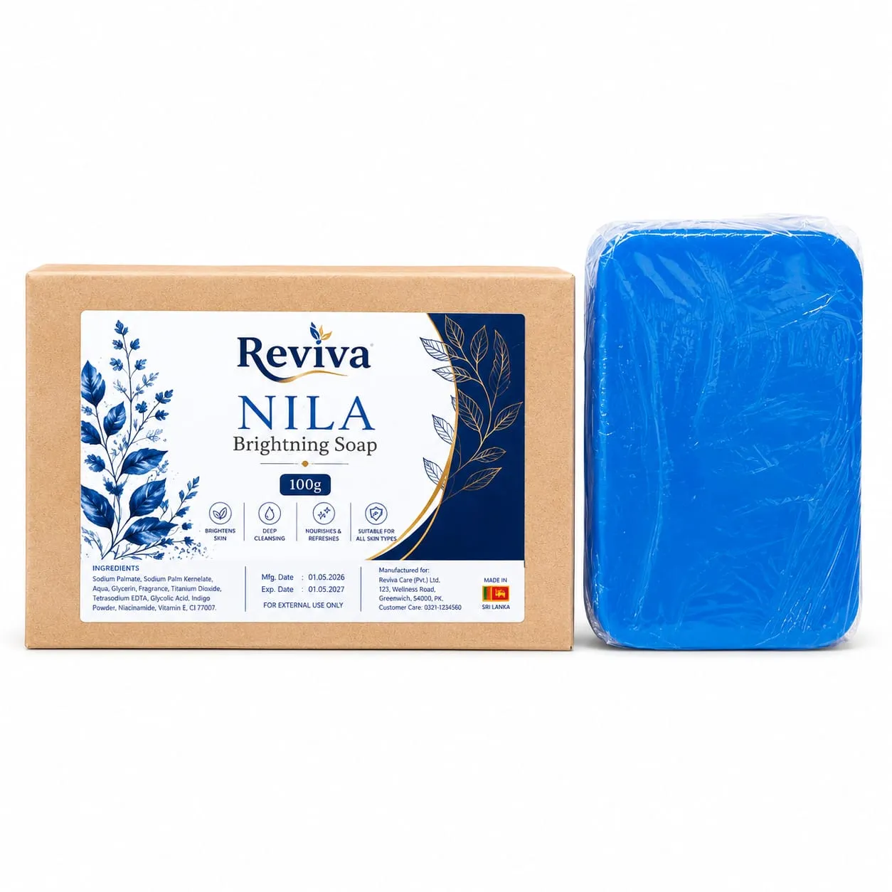 Reviva NILA Brightening Soap 80g